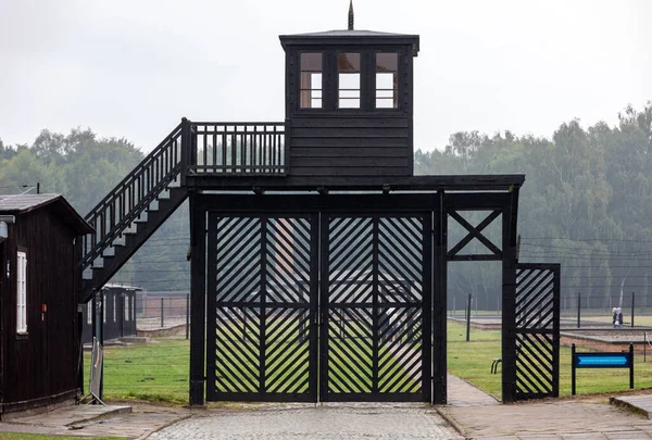 Sztutowo Polonia Septiembre 2020 Puerta Muerte Antiguo Campo Concentración Alemania —  Fotos de Stock