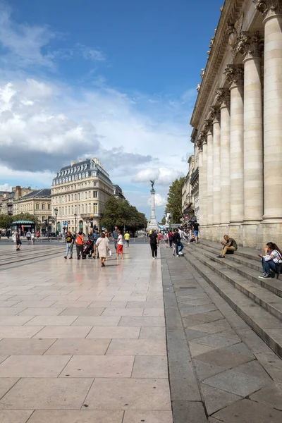 Bordeaux Franciaország Szeptember 2018 View Allees Tourney Bordeaux Franciaország — Stock Fotó