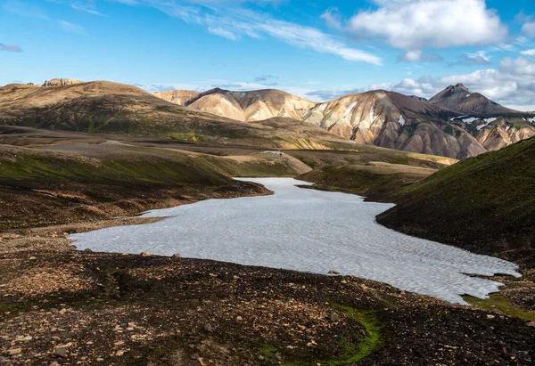 Montañas Volcánicas Landmannalaugar Reserva Natural Fjallabak Islandia —  Fotos de Stock