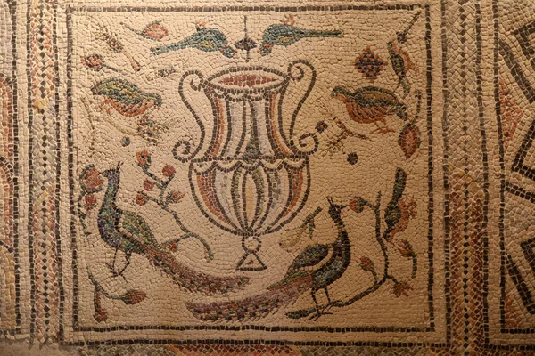Ravenna Italien September 2019 Mosaik Der Basilika San Vitale Eines — Stockfoto