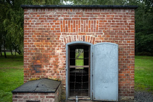 Sztutowo Polen September 2020 Gaskammer Ehemaligen Konzentrationslager Stutthof Polen — Stockfoto