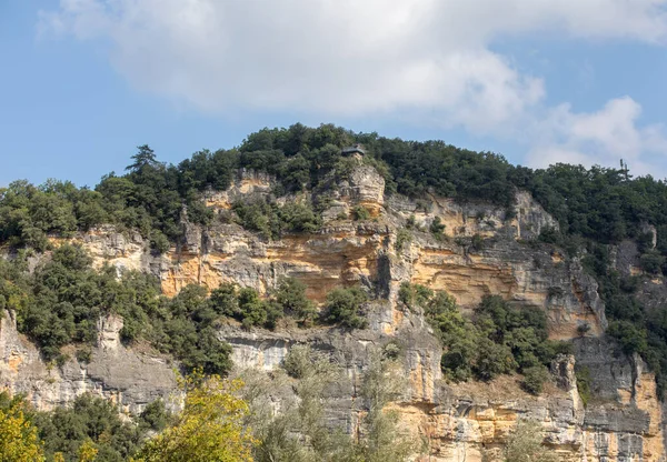 Dordogne Frankrijk September 2018 Uitzichtspunt Belvedere Jardins Marqueyssac Dordogne Frankrijk — Stockfoto