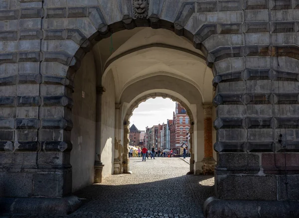 Gdansk Polonia Septiembre 2020 Millennium Tree Monumento Contemporáneo Forma Árbol —  Fotos de Stock