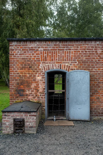 Sztutowo Pologne Septembre 2020 Chambre Gaz Dans Ancien Camp Concentration — Photo