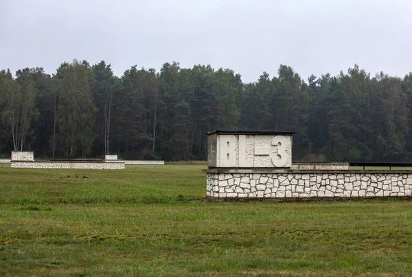 Sztutowo Poland Sept 2020 Remains Barracks New Camp Former Nazi — Stock Photo, Image