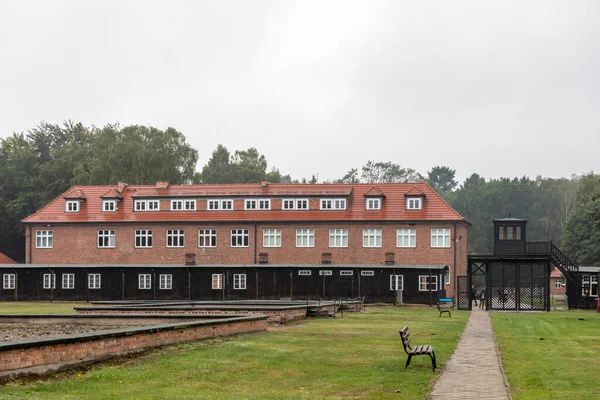 Sztutowo Pologne Septembre 2020 Bâtiment Administratif Ancien Camp Concentration Allemagne — Photo