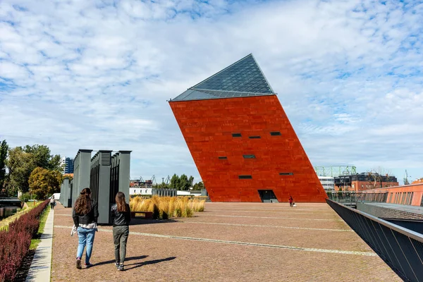 Gdansk Poland Sept 2020 Museum Second World War Gdansk Poland — 스톡 사진