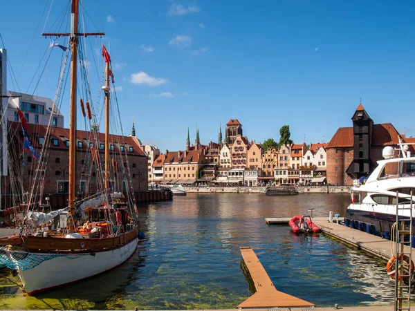 Gdansk Polônia Setembro 2020 Cidade Velha Gdansk Polônia Europa Vista — Fotografia de Stock