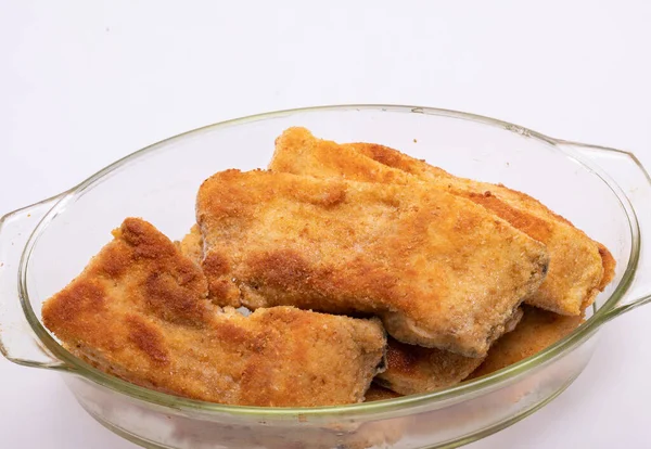 Bardakta balık filetosu, ısıya dayanıklı.