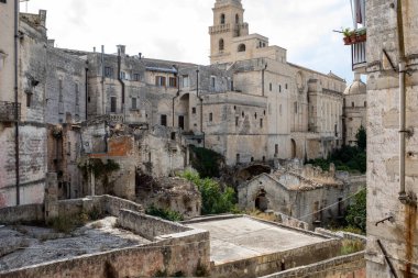 Puglia 'daki bir Gravina' nın tarihi merkezi. Güney İtalya 'da büyüleyici bir kasaba.. 