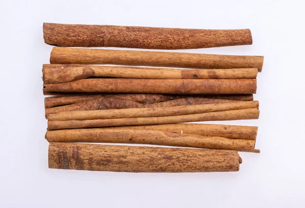 Cinnamon Sticks Classic Spice Inner Bark Tropical Asian Trees Flavorful — Stock Photo, Image
