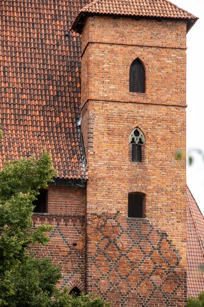 Castello Malbork Castello Marienburg Sede Del Gran Maestro Dei Cavalieri — Foto Stock