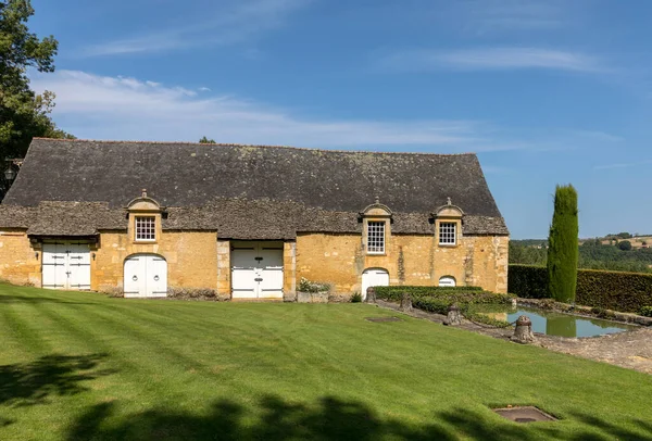 Los Pintorescos Jardins Manoir Eyrignac Dordoña Francia — Foto de Stock