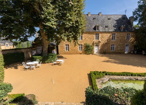 Het Landhuis Artaban Het Pittoreske Jardins Manoir Eyrignac Dordogne Frankrijk — Stockfoto