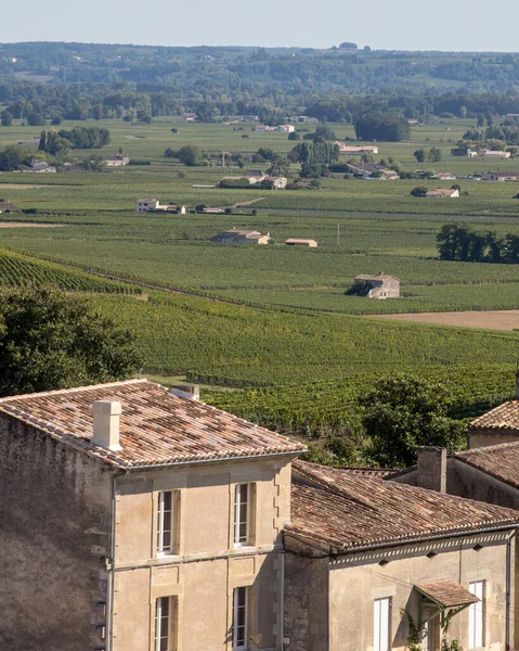 Famosos Viñedos Franceses Saint Emilion Cerca Burdeos Francia Emilion Una — Foto de Stock