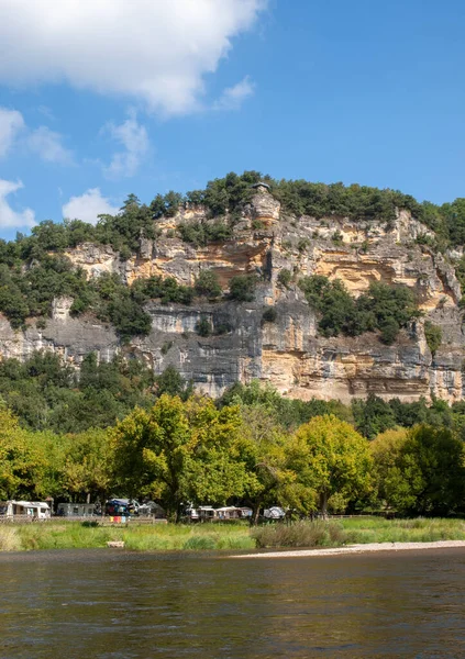 Roque Gageac Dordogne France September 2018 Dordogne River Roque Gageac — Stock Photo, Image