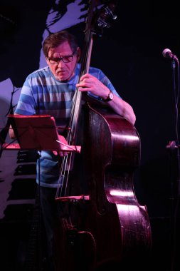 Cracow, Polonya - 5 Temmuz 2021: Marian Pawlik Quartet, Krakow 'da düzenlenen 26.,
