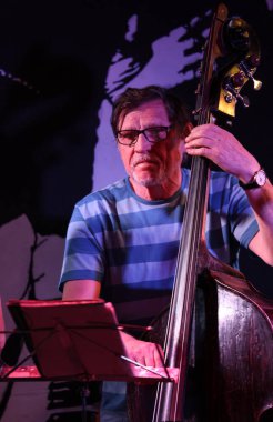 Cracow, Polonya - 5 Temmuz 2021: Marian Pawlik Quartet, Krakow 'da düzenlenen 26.,