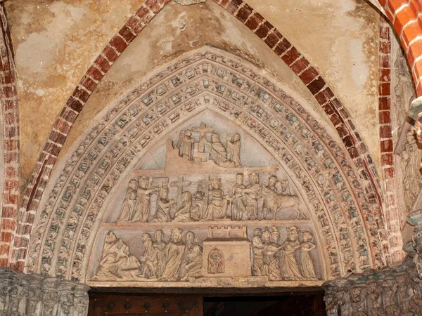 Malbork Polen September 2020 Interiör Malbork Slott Tidigare Marienburg Slott — Stockfoto