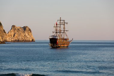 Alanya - korsan gemisi, Kleopatra Plajı