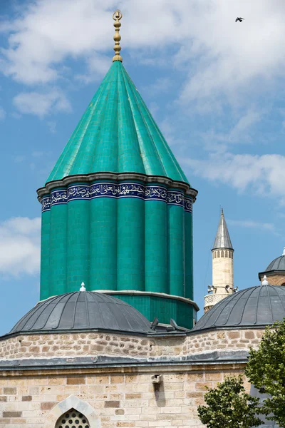 Mevlana museum mosque in Konya, Turkey — Stock Photo, Image