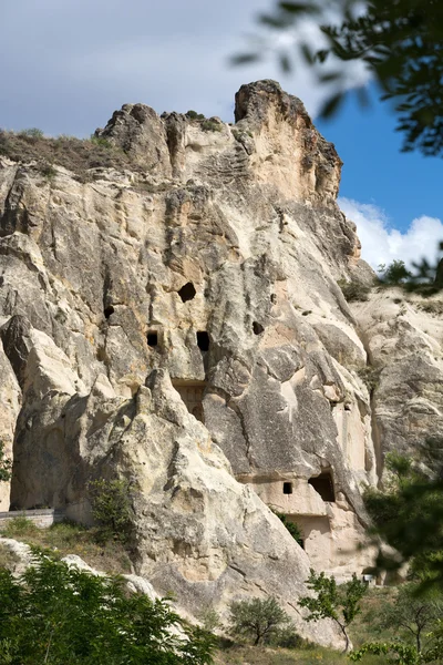 Goreme 'de Açık Hava Müzesi. Kapadokya, Türkiye — Stok fotoğraf