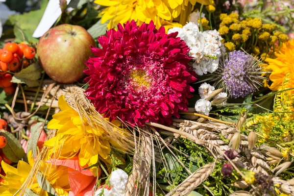 Stock image Beautiful bouquets of flowers and herbs