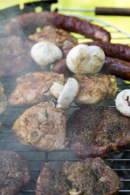 Izgarada leziz et ızgarası.