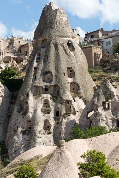 View of Uchisar castle in Cappadocia , Turkey — Stock Photo, Image