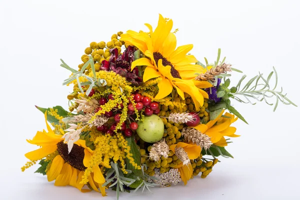 Güzel çiçek buketleri ve bitkiler — Stok fotoğraf