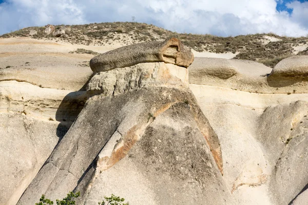 Rock formations in Goreme National Park. Cappadocia,  Turkey — Stock Photo, Image