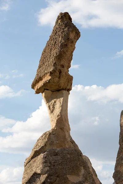 Skalní útvary v národním parku goreme. Kappadokie, Turecko — Stock fotografie