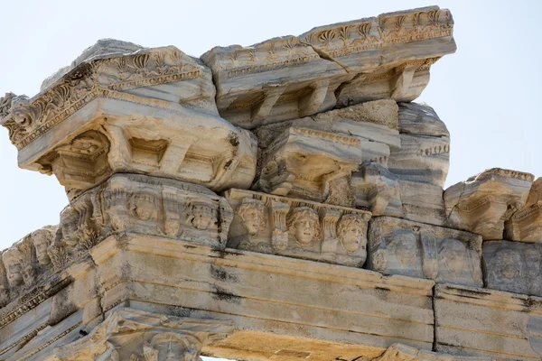 Templo de Apolo. Ruínas antigas em Side. Turquia — Fotografia de Stock