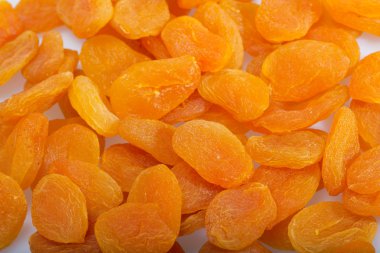 Kuru Kayısı yığını bir yakın çekim