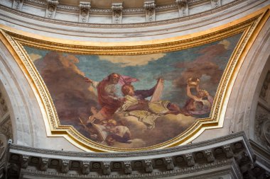 Tavan Invalides Paris, Fransa