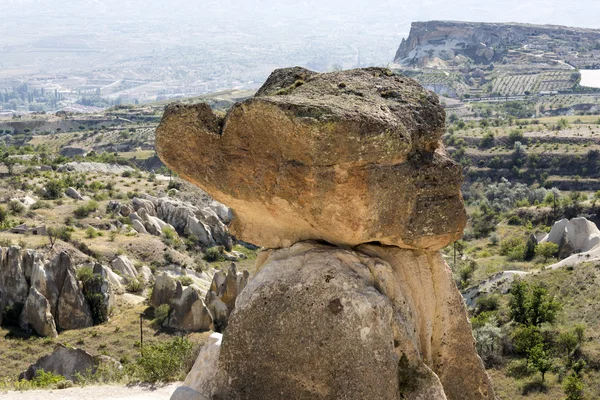 Formations en pierre, Cheminées en Cappadoce, Turquie — Photo