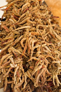 biber asılı la boqueria kurumaya Barselona Pazar