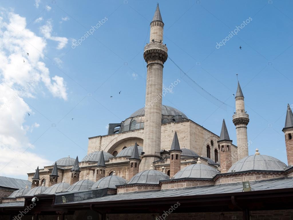 Mevlana Museum Mosque In Konya Turkey Stock Photo C Wjarek 57135151