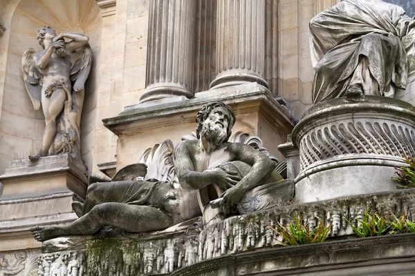 Paris -  Fountain of the four seasons. France — Stock Photo, Image