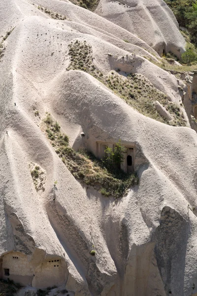 Love Valley im Goreme Nationalpark. Kappadokien, Türkei — Stockfoto