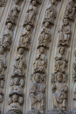 Paris - Batı cephesinde, Notre Dame Katedrali