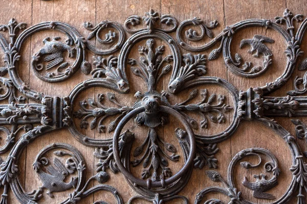 Door detail of Notre Dame de Paris — Stock Photo, Image