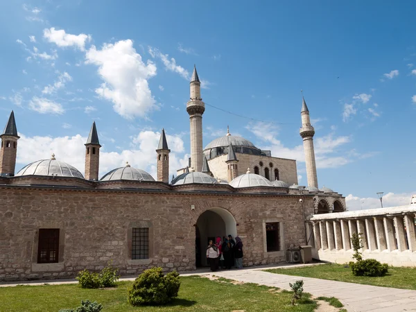 Moscheea muzeului Mevlana din Konya, Turcia — Fotografie, imagine de stoc