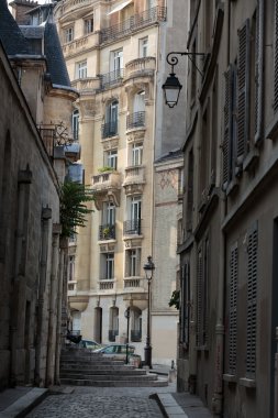 Paris - Saint Etienne du Mont Street de, yakın Saint Etienne du Mont Pantheon andchurch