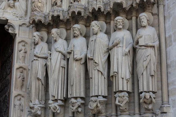 Paris, Frankrijk - Notre-Dame kathedraal — Stockfoto