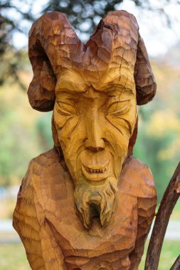 Primaeval Slawic tales masalımsı ahşap rakamları