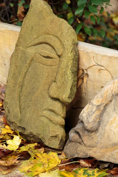 Sprookjesachtige houten figuren uit Oer Slawic tales — Stockfoto