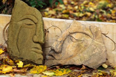 Primaeval Slawic tales masalımsı taş rakamları