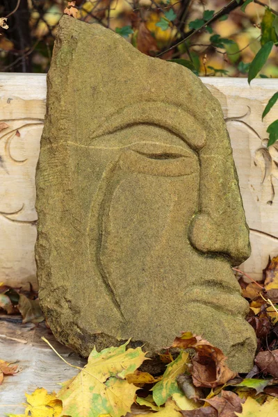 Figuras de piedra de hadas de cuentos eslavos primitivos — Foto de Stock