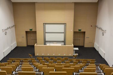 İç modern boş konferans salonu